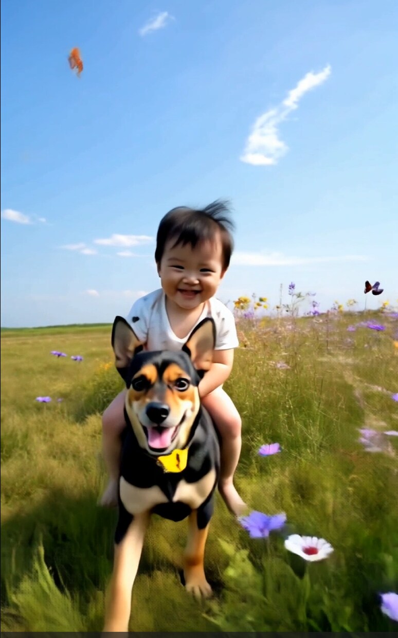 写真から、心に残る思い出ショート動画を作ります お子さん・ペット・ご家族の大切な瞬間を動画に イメージ1