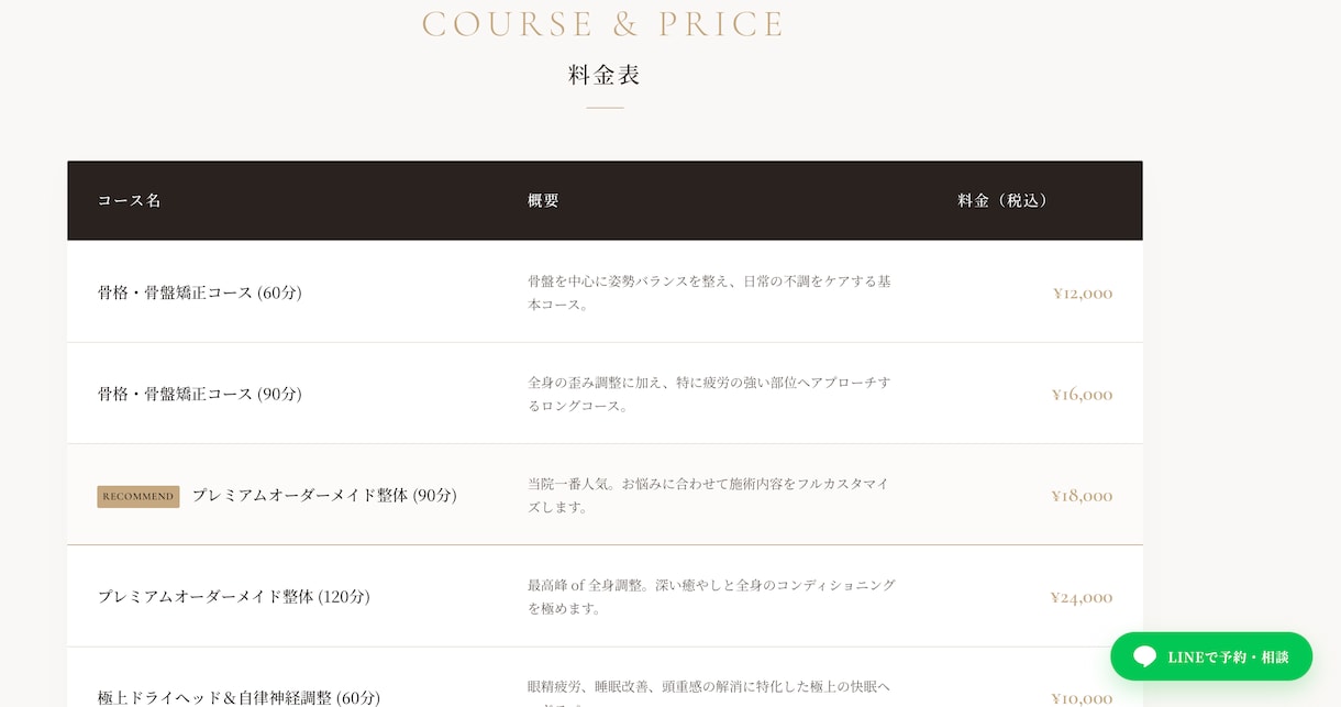 店舗向けLP（ランディングページ）を制作します 予約・お問い合わせにつながる店舗LPを制作します イメージ3