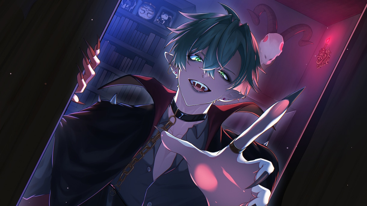 一枚絵制作いたします キャラの魅力が伝わるイラスト制作を心がけています。 イメージ7