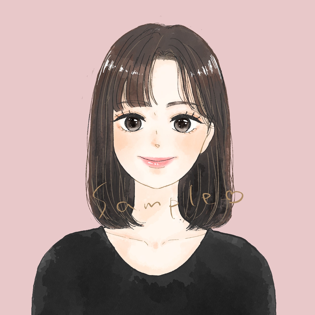 商用利用可▷ゆるふわ似顔絵SNSアイコン描きます アイコンや記念日のプレゼントに最適！等身イラスト イメージ5