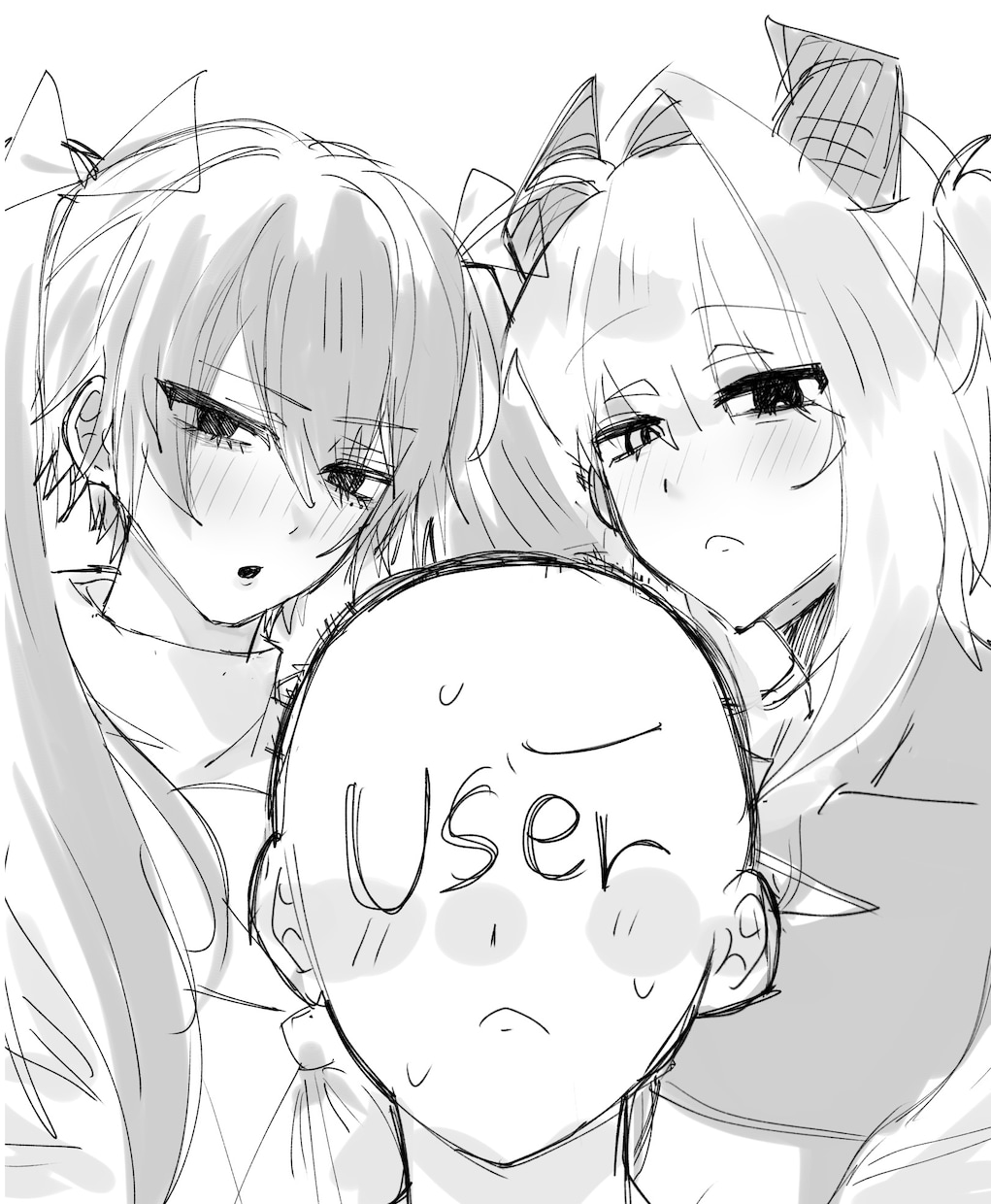 一律千円・追加なし　オリジナルキャラ描きます 設定忠実にかきます！♂/中性得意　画像は絵柄サンプル イメージ8