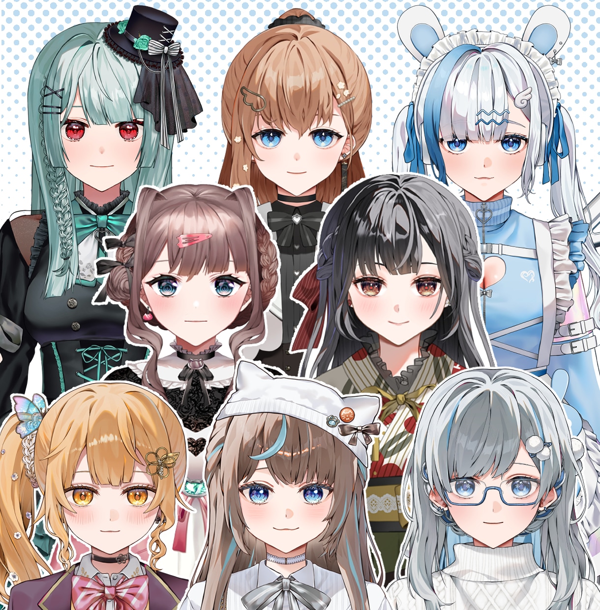 VTuberイラストからモデリングまとめて作ります 女性・男性・中性モデル大歓迎！ イメージ2