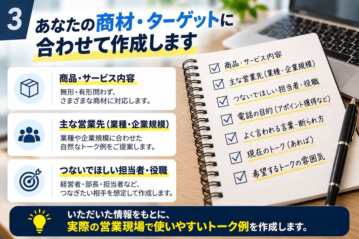 新規テレアポ・受付突破ワード教えます ガチャ切り・遠慮・機会があればを即回避 イメージ3