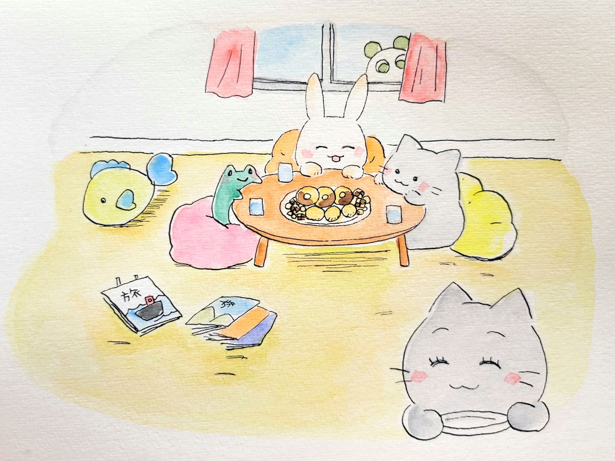 SNS(X・Twitter)の動物アイコン描きます あなたの「好き」×ゆるキャラで自分らしさをでアピール イメージ10