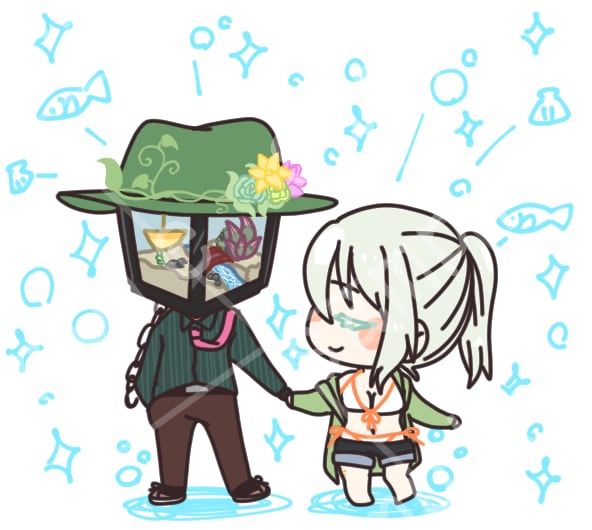 SNSのアイコン等向けの可愛い2頭身絵描きます うちよそや創作CPの可愛い絵をお求めの方にもオススメです！ イメージ3