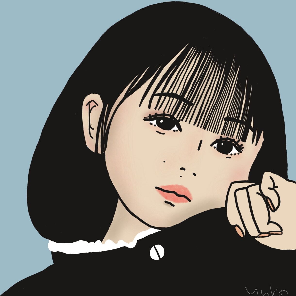 あなたのアイコンイラストを描きます 癒しカラーで似顔絵でも動物でも宇宙人でもOKです。 イメージ3
