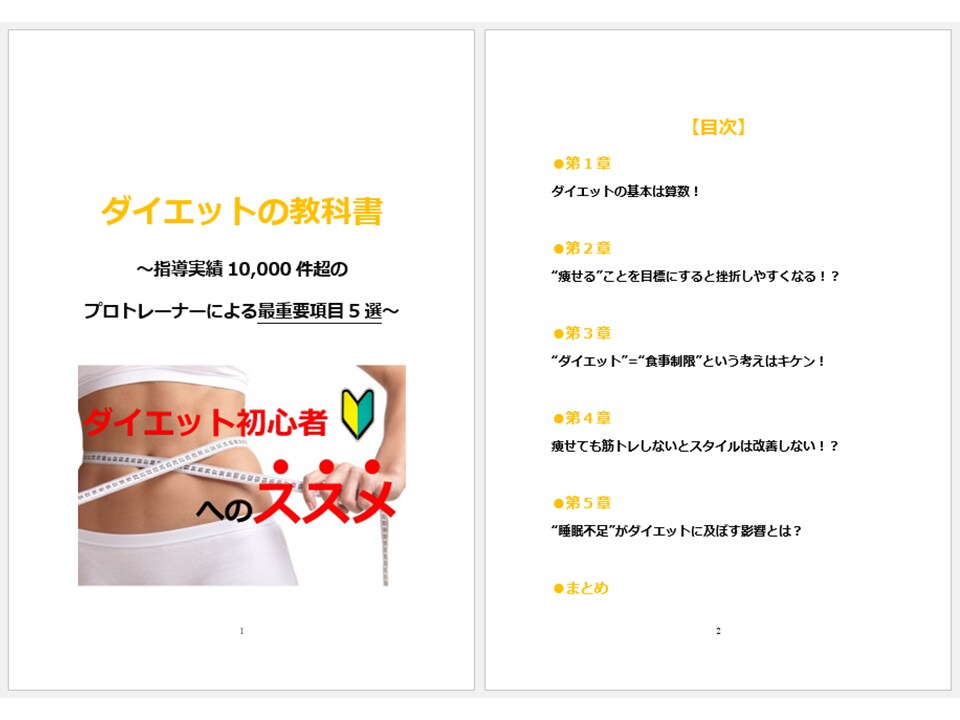 無理な食事制限せずダイエットを成功する方法教えます 10,000件超えの指導実績を持つプロトレーナーによるススメ イメージ2