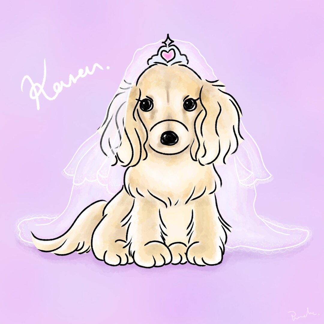 値下げ中！！Kawaii♡うちの子イラスト描きます 手描き風で少しゆるめのタッチです！ イメージ8