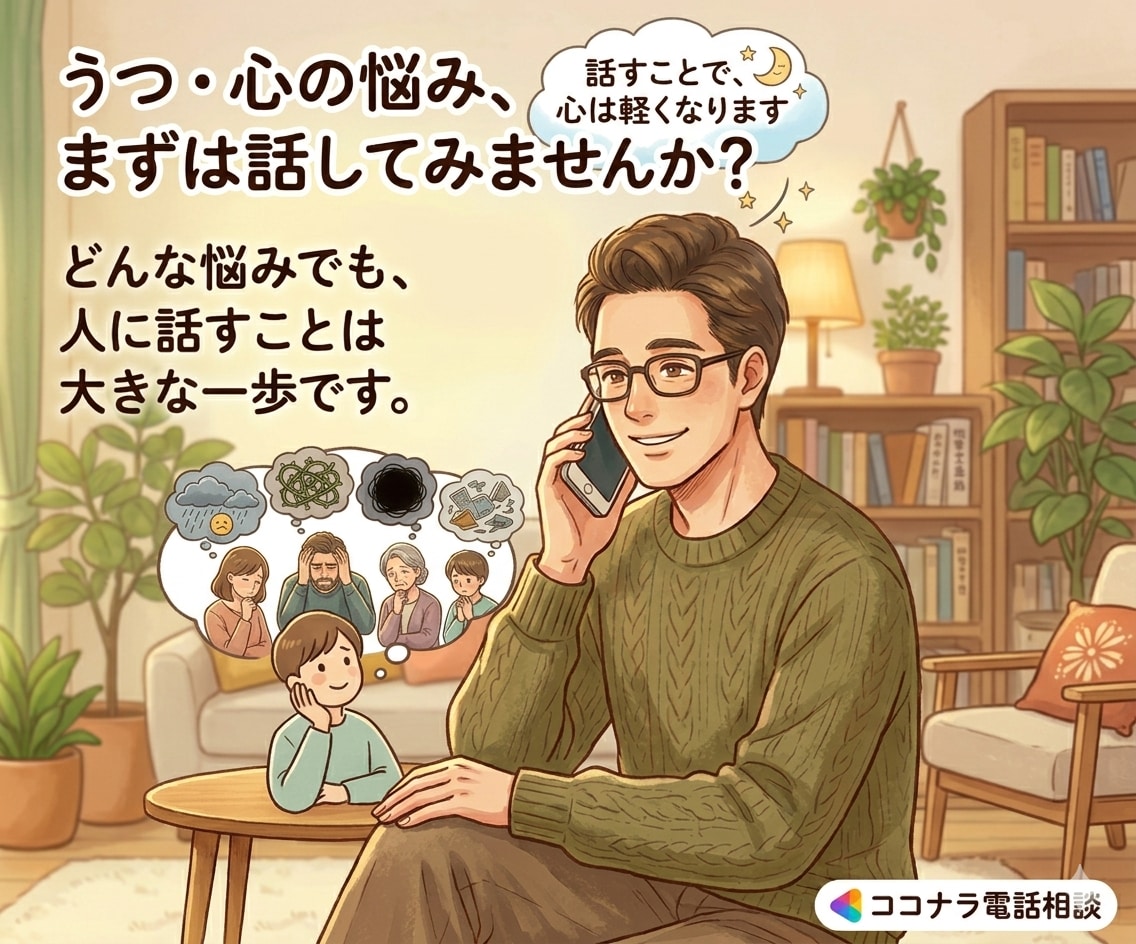 うつや心の苦しさを安心して話せます 否定せず寄り添い、気持ちを丁寧にお聴きします。 イメージ1