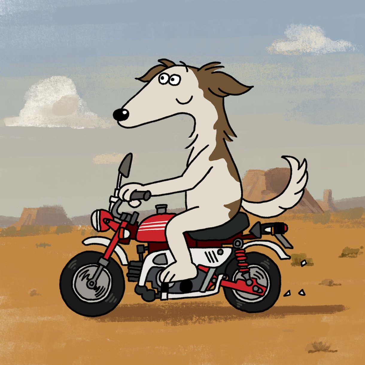 とぼけ顔が愛しい！デフォルメ犬イラストお描きします 見れば見るほどクセになる、あの子のとぼけ顔 イメージ7
