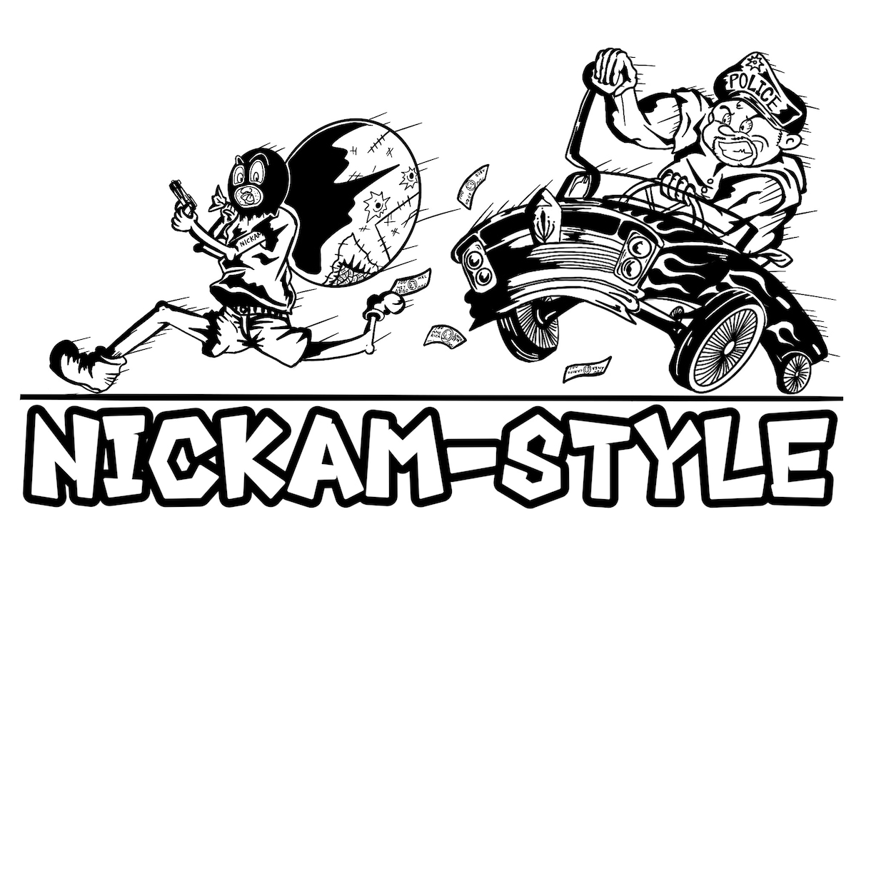 あなたのイメージ私がかっこよく描きあげます 記念やイベント普段こんなデザインのTシャツ欲しいなを叶えます イメージ1