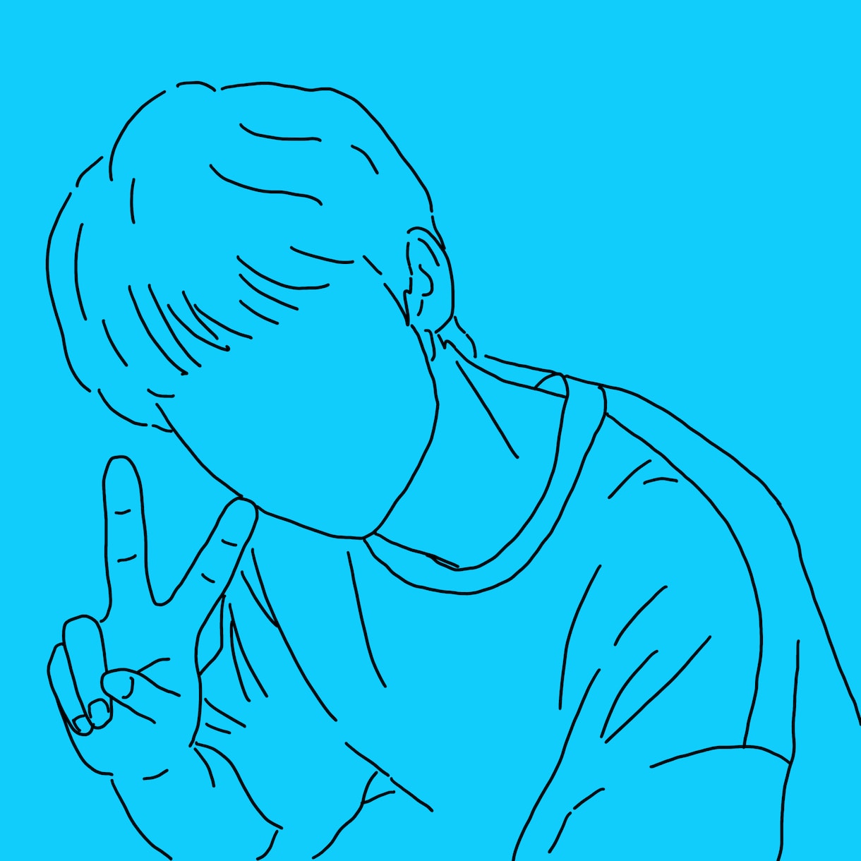シンプルでおしゃれな線画似顔絵をお描きします SNSアイコン/似顔絵/挿絵/名刺 イメージ8