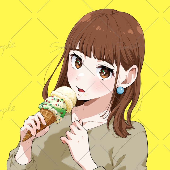 食べ物イラスト描きます スイーツや食事系のフードイラストをどうぞ! イメージ10