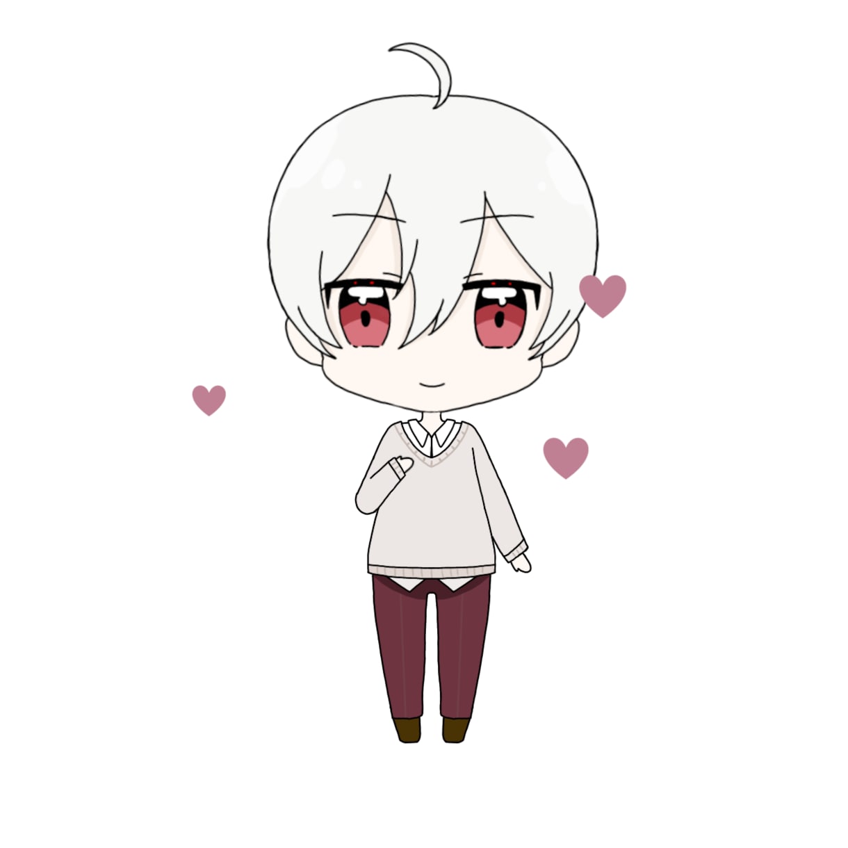 sdの可愛いイラスト制作します ちびキャラのイラストを1から制作致します。 イメージ1