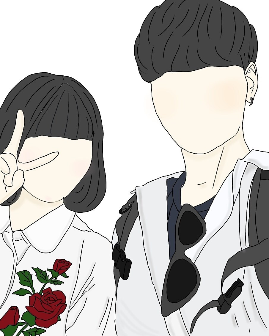 instagramやLINEアイコンを描きます instagramで見かける描いてもらった！のようなものです イメージ4