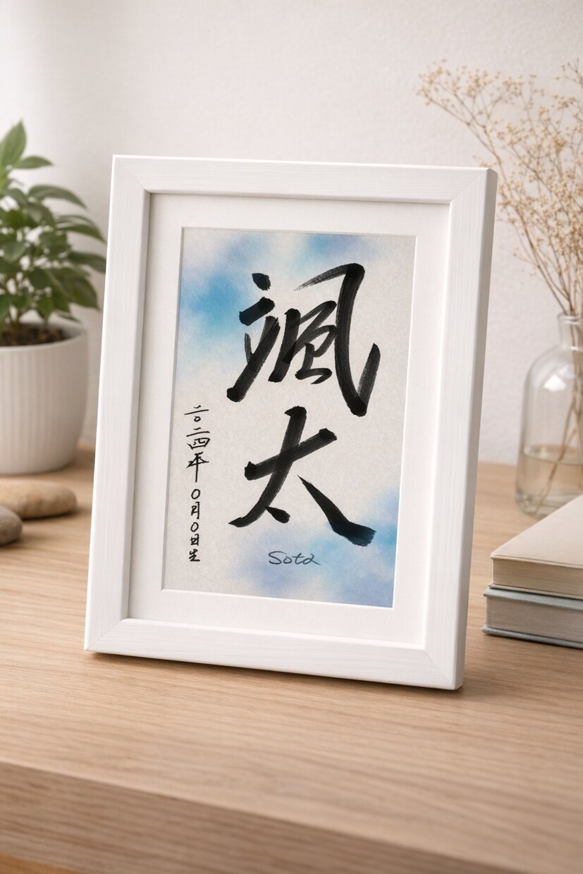 命名書書きます 命名書始めます。思い出作りのお手伝いができれば嬉しいです。 イメージ1