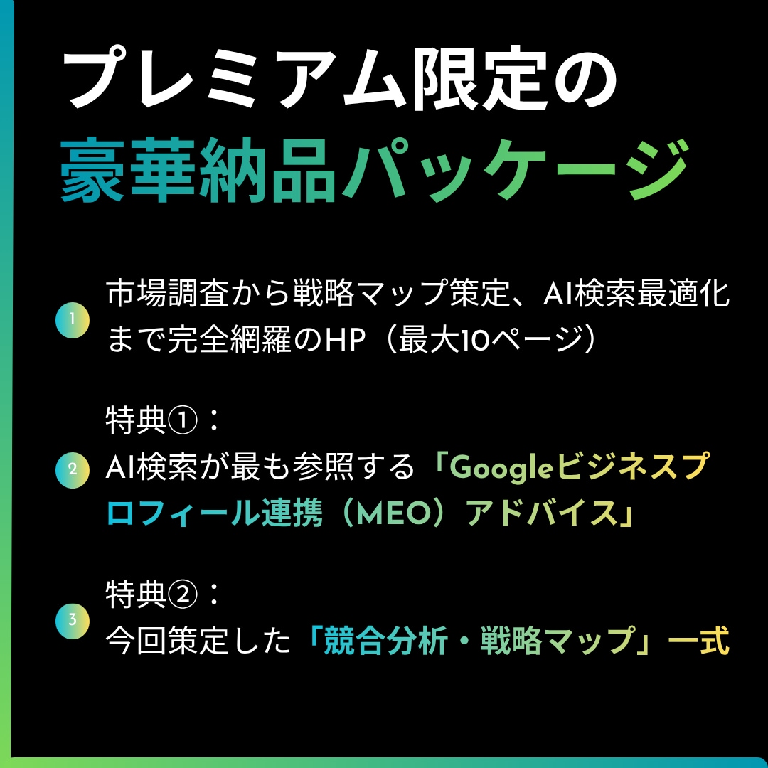 戦略徹底分析×ゲスト心理学の宿専門HPを制作します 戦略マップから設計!ゲスト心理にもとづく宿専門のHP イメージ4