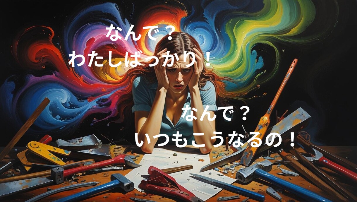 生きづらい人生を送っているあなたのお話しを聞きます 毎日頑張って生きているのにうまくいかない理由があります イメージ1