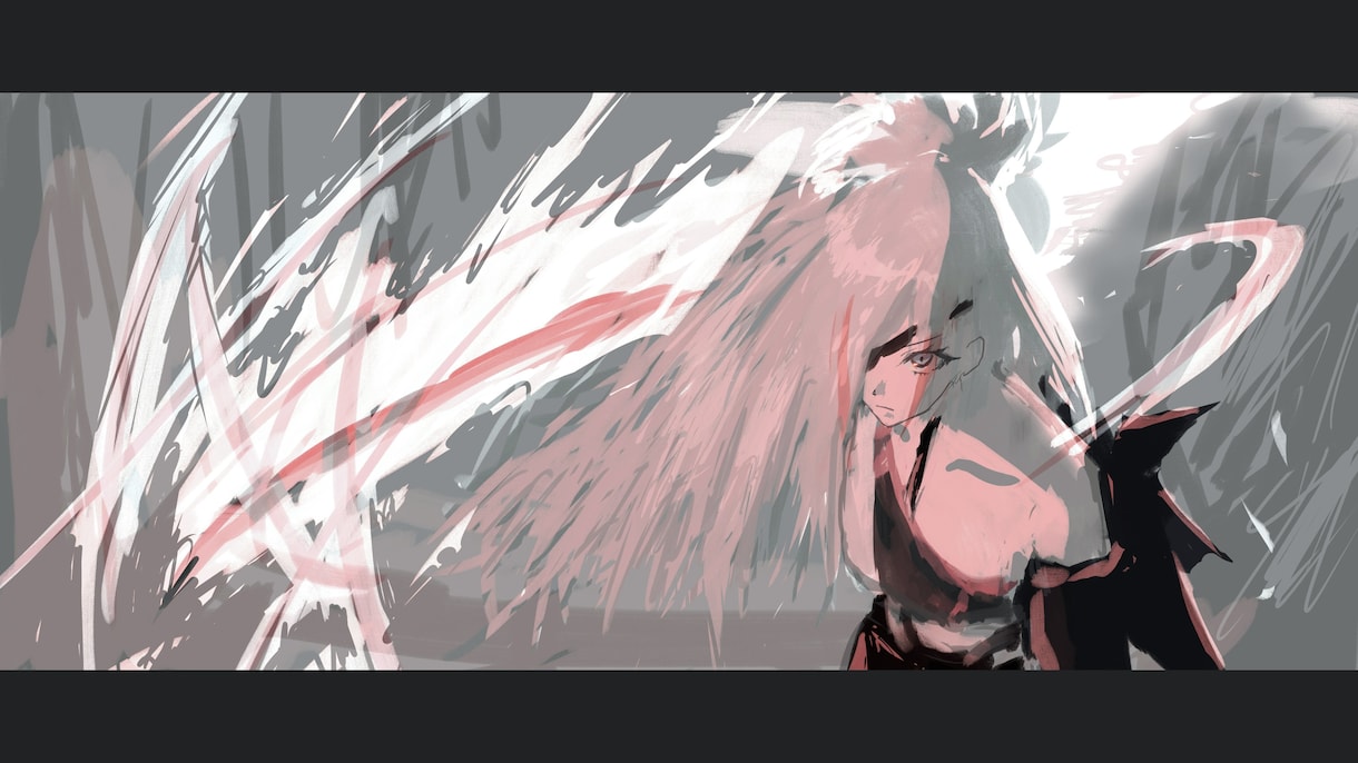 オリジナルキャラクターで一枚絵を描きます あなただけのオリジナルキャラクターを一枚絵にします。 イメージ1