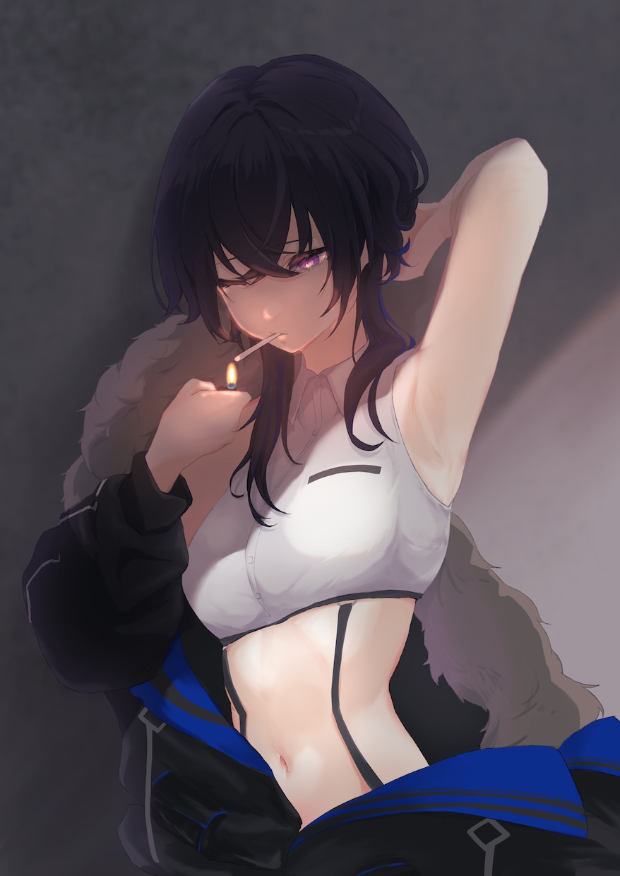 カッコイイ・美人系の女の子イラスト描きます 顔の良さには自信があります！！ イメージ3