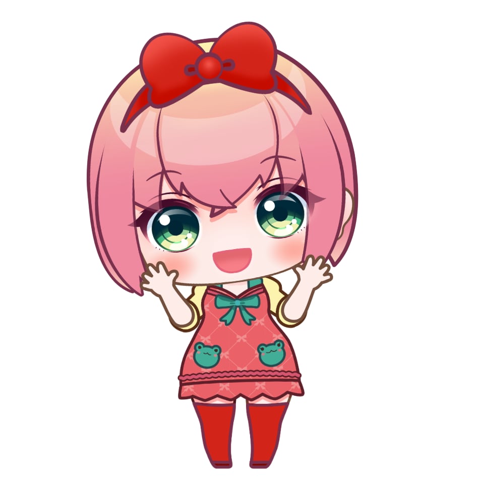 Vtuberちびキャラデザイン〜モデリングします ちびキャラなら全身絵でVtuber活動可能♪ イメージ2
