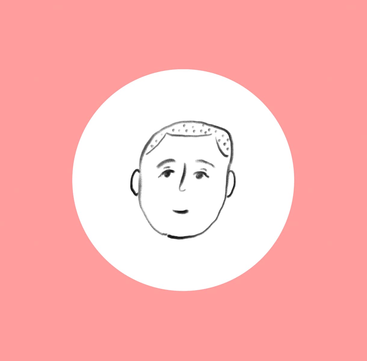 ゆるくてかわいい似顔絵描きます シンプル、おしゃれでSNSアイコン画像にぴったり！ イメージ3