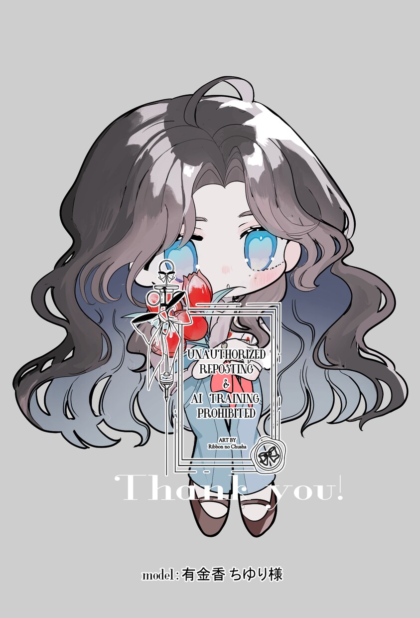 商用利用込み！DOLLYなSDイラストお描きします ハッと目を引く、ちょっと豪華な塗りのSDイラストです。 イメージ8