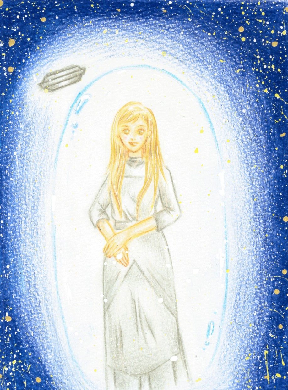 あなたの宇宙時代の過去世(前世)の絵をお描きします あなたの宇宙時代の過去世(前世)のお姿を絵にしてお描きします イメージ4