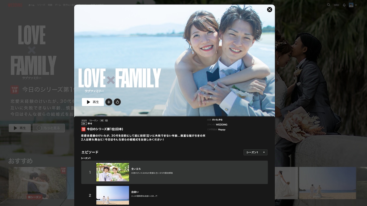 NETFLIX風のプロフィール・OPを制作します 広告でゲストをいじり、盛り上がること間違いなし✓ イメージ1