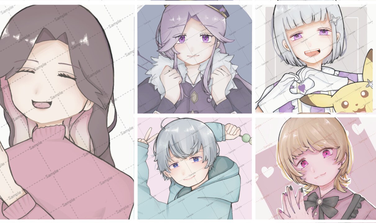 SNS・アイコン用のイラストを描きます あなただけの素敵な1枚を描きます。 イメージ2