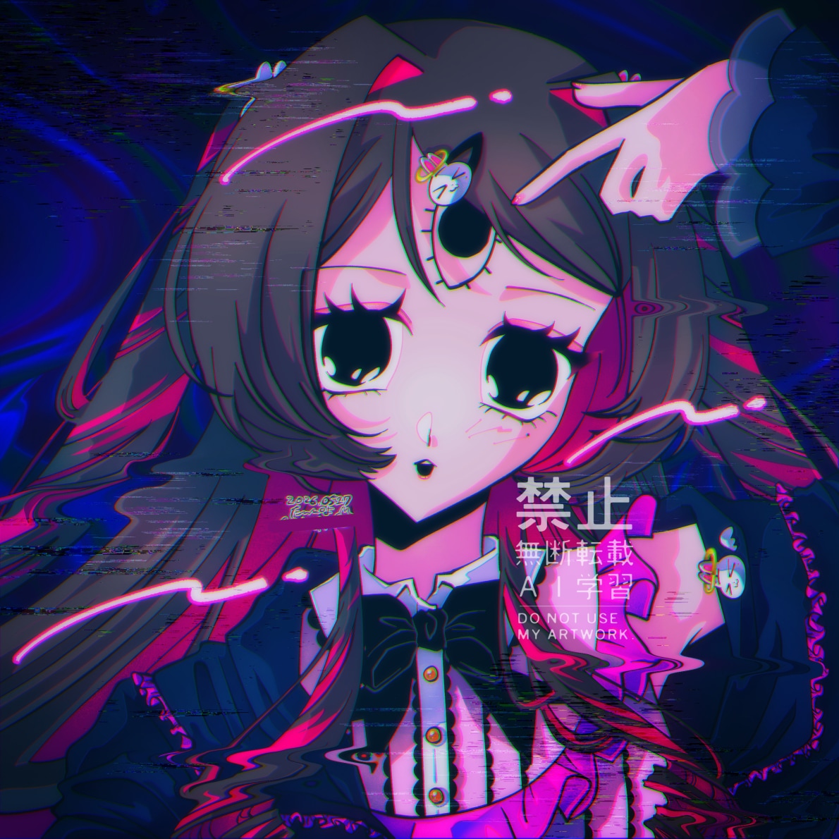 グッズやサムネに映えるバストアップイラスト描きます CDのジャケットや動画サムネイルなどにいかがですか？ イメージ2