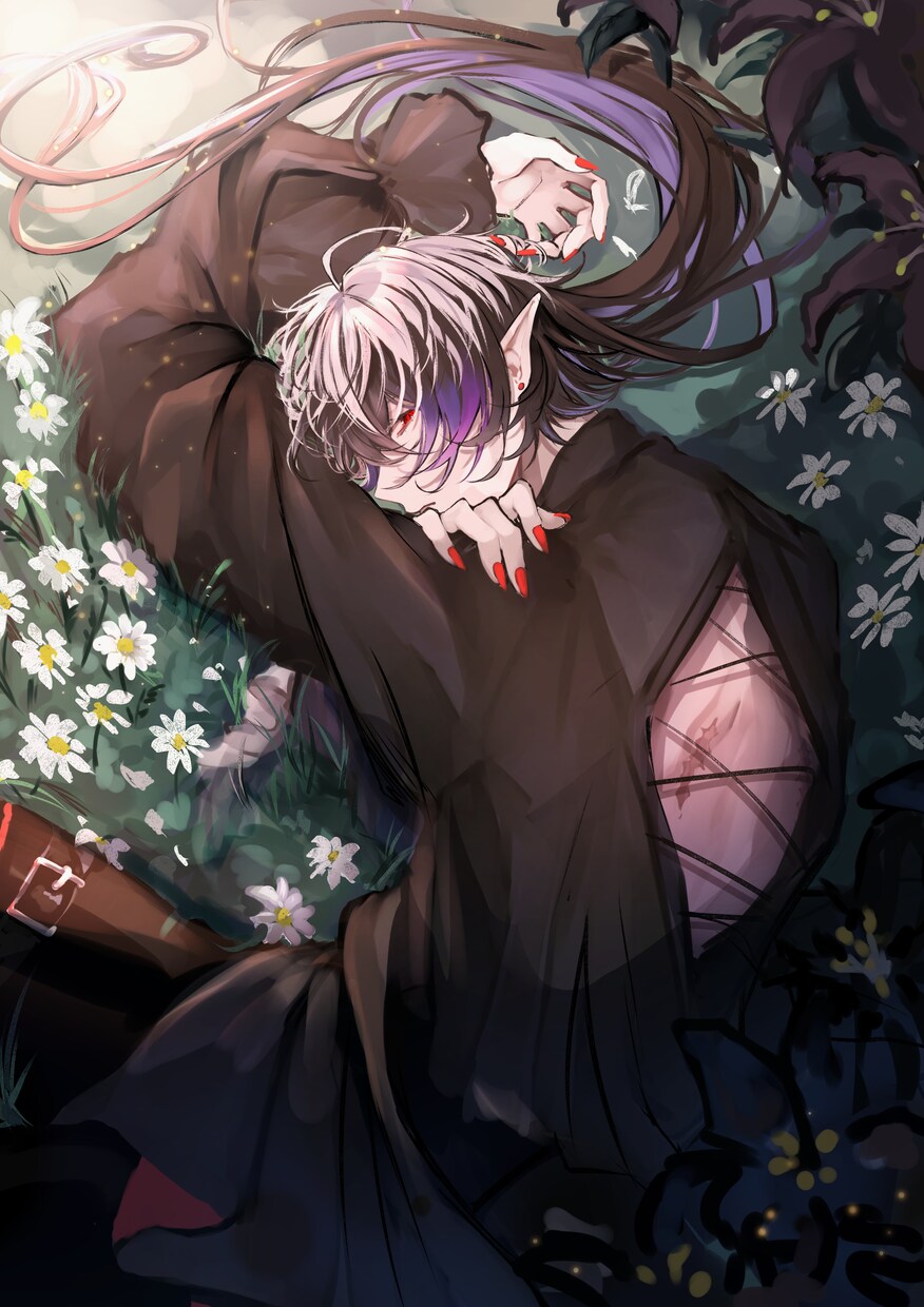 かっこいい一枚絵描きます 美人な男性の顔に特化してます。 イメージ1