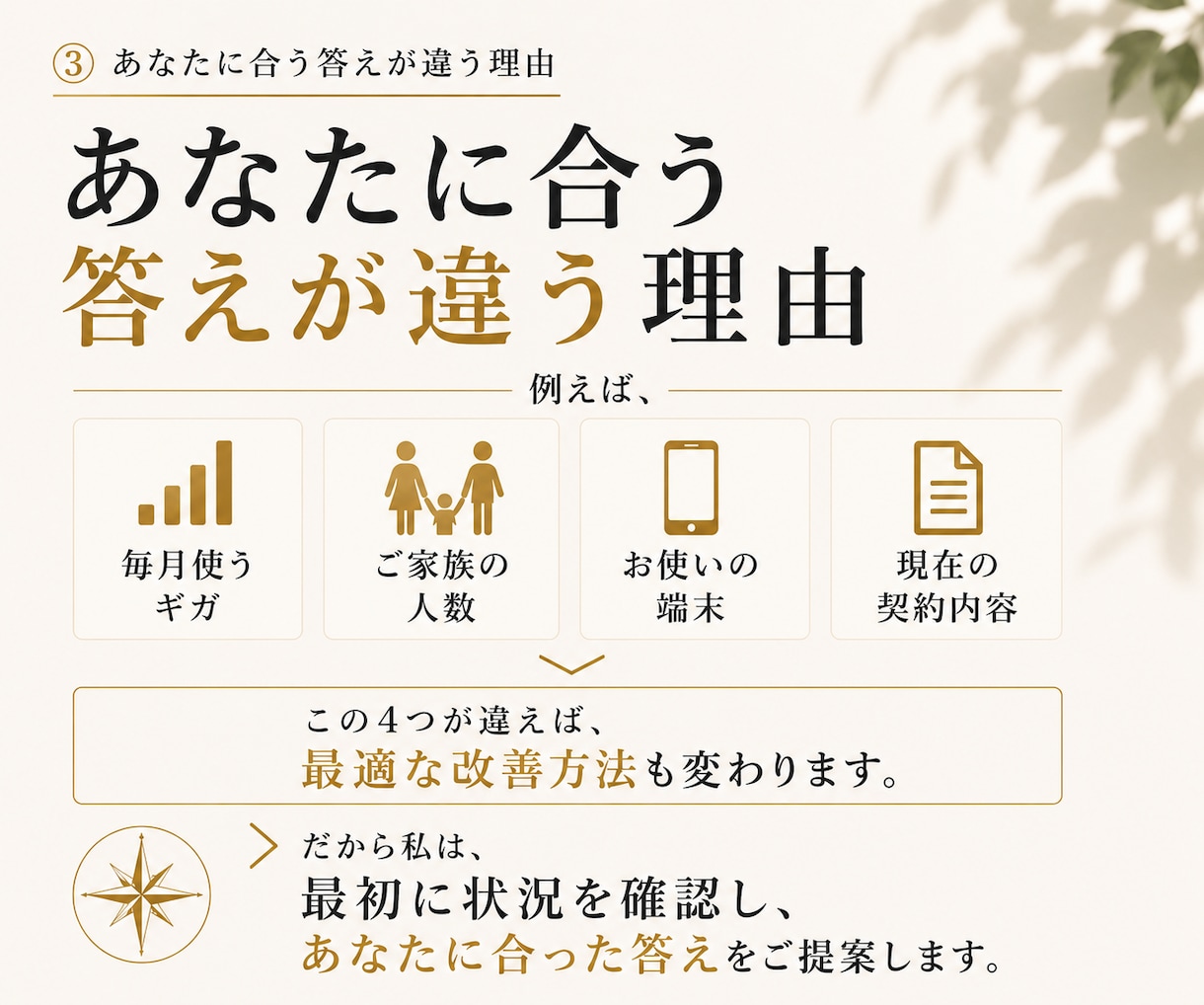 通信費を見直して自由に使えるお金を増やします 今より自由に使えるお金、一緒に増やしませんか？ イメージ3