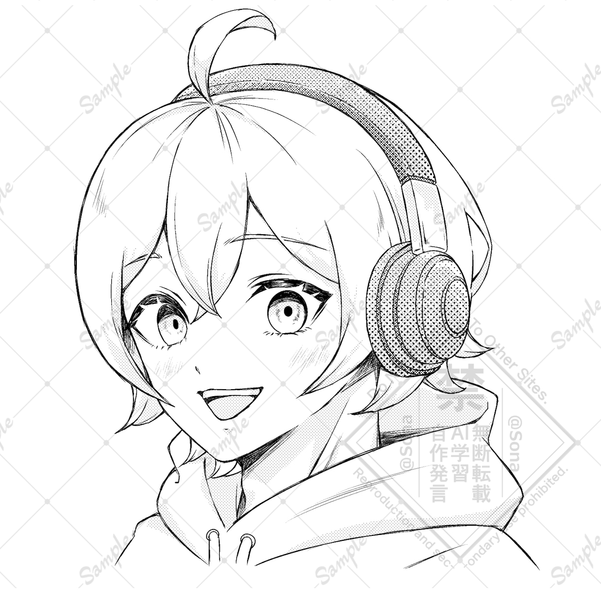 商用可◎　マンガ調のイラストを制作します サムネイル･SNS用･1枚絵･グッズ用などのイラスト承ります イメージ1