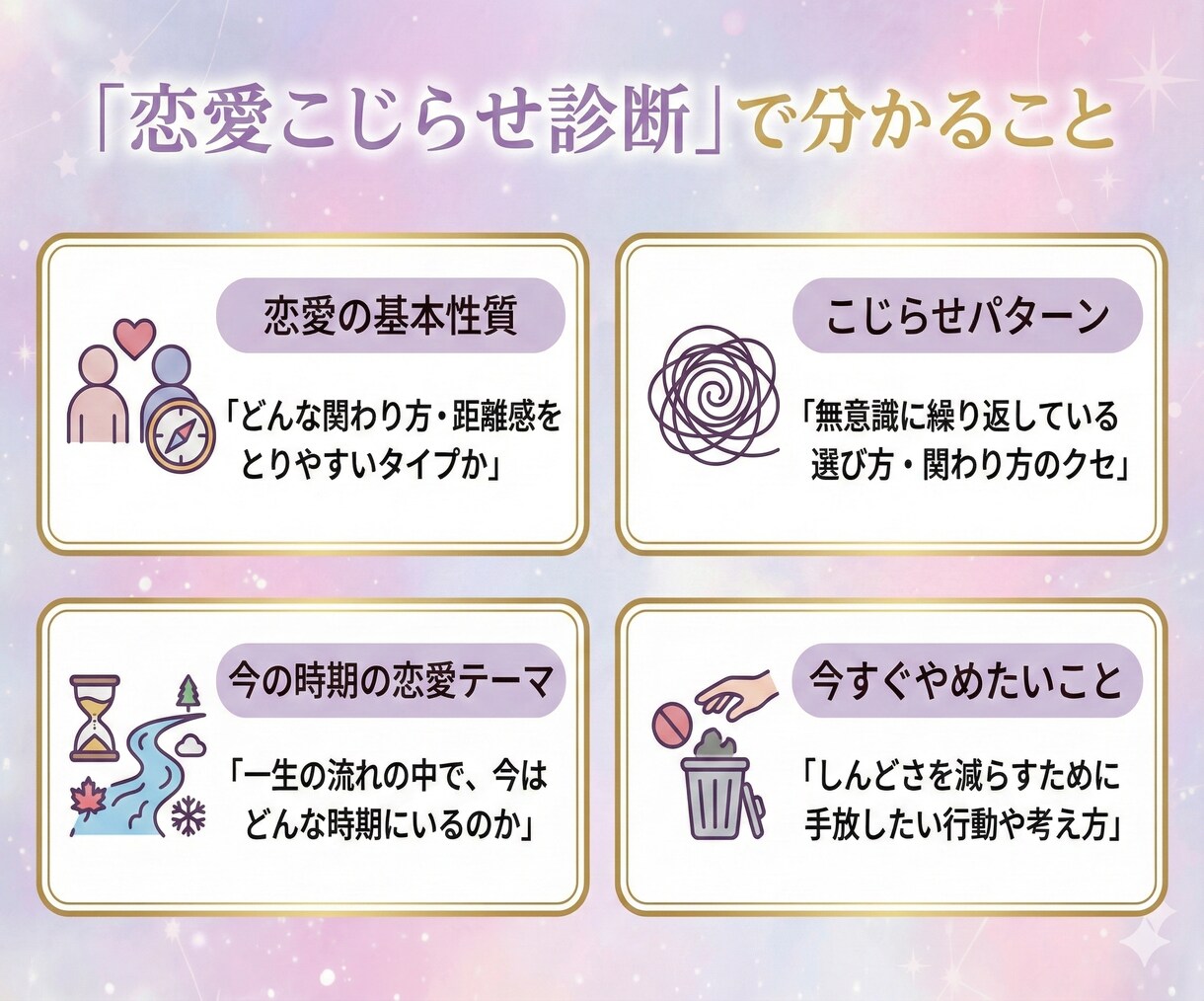 復縁・片思い・彼の本音を四柱推命で徹底解読します 不安で眠れない夜の恋を整理します イメージ5