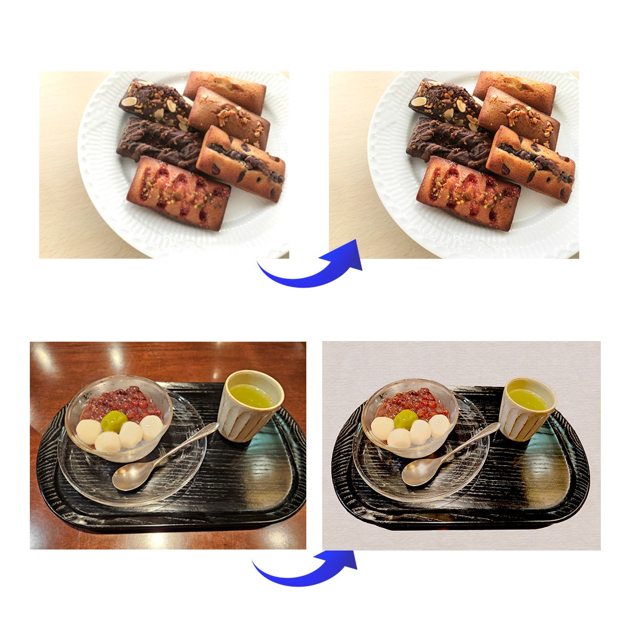 料理画像、丁寧に修正致します 飲食店様メニュー・料理ブログなど「美味しい一皿」が必要な方へ イメージ4