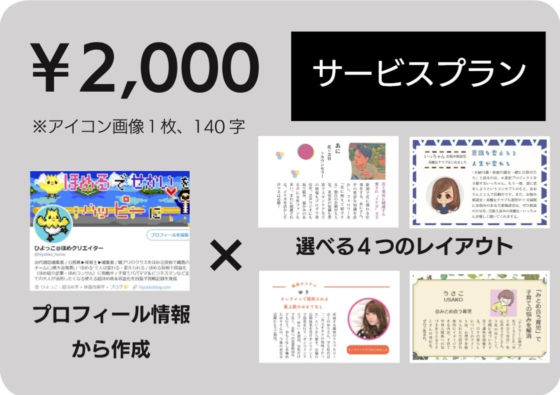 雑誌風の紹介記事作ります ～現職・タウン誌編集者が作る、あなたオリジナルの記事～ イメージ1