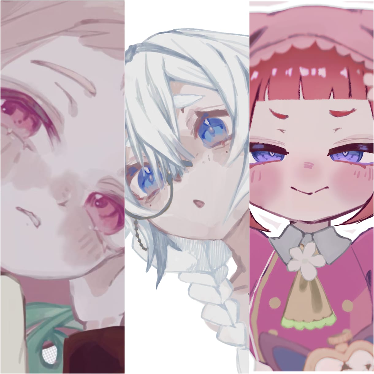 1枚絵お描きします 美しくも可愛らしい画風を探しているあなたに イメージ2