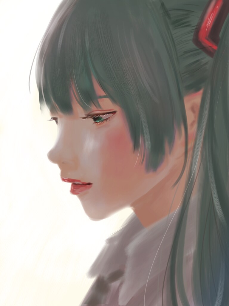 リアルなタッチ★魅力を引き出す似顔絵を描きます まるで絵の具で塗ったかのような雰囲気のある人物画！ イメージ3