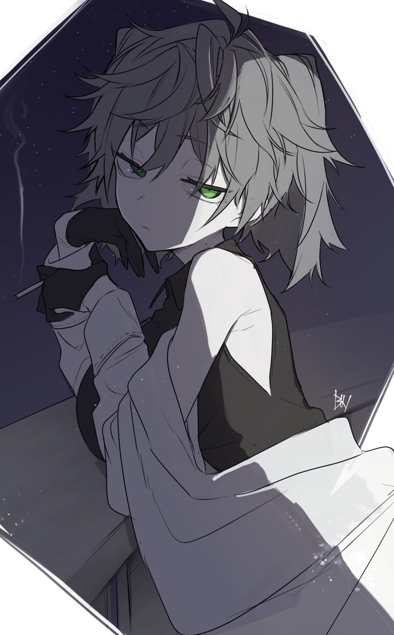 目を惹くかっこいいイラスト制作いたします 絵柄寄せ可能です！ぱきっとした塗りから厚塗りまで対応可！ イメージ6