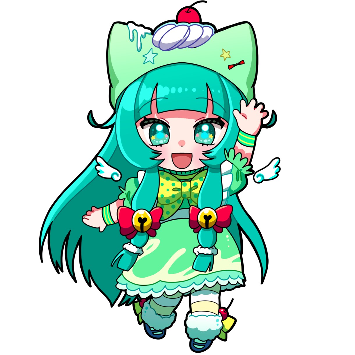 色彩が美しいSDミニキャライラスト制作しますます グッズ制作・VTuber・企業案件もお気軽にご相談ください！ イメージ7