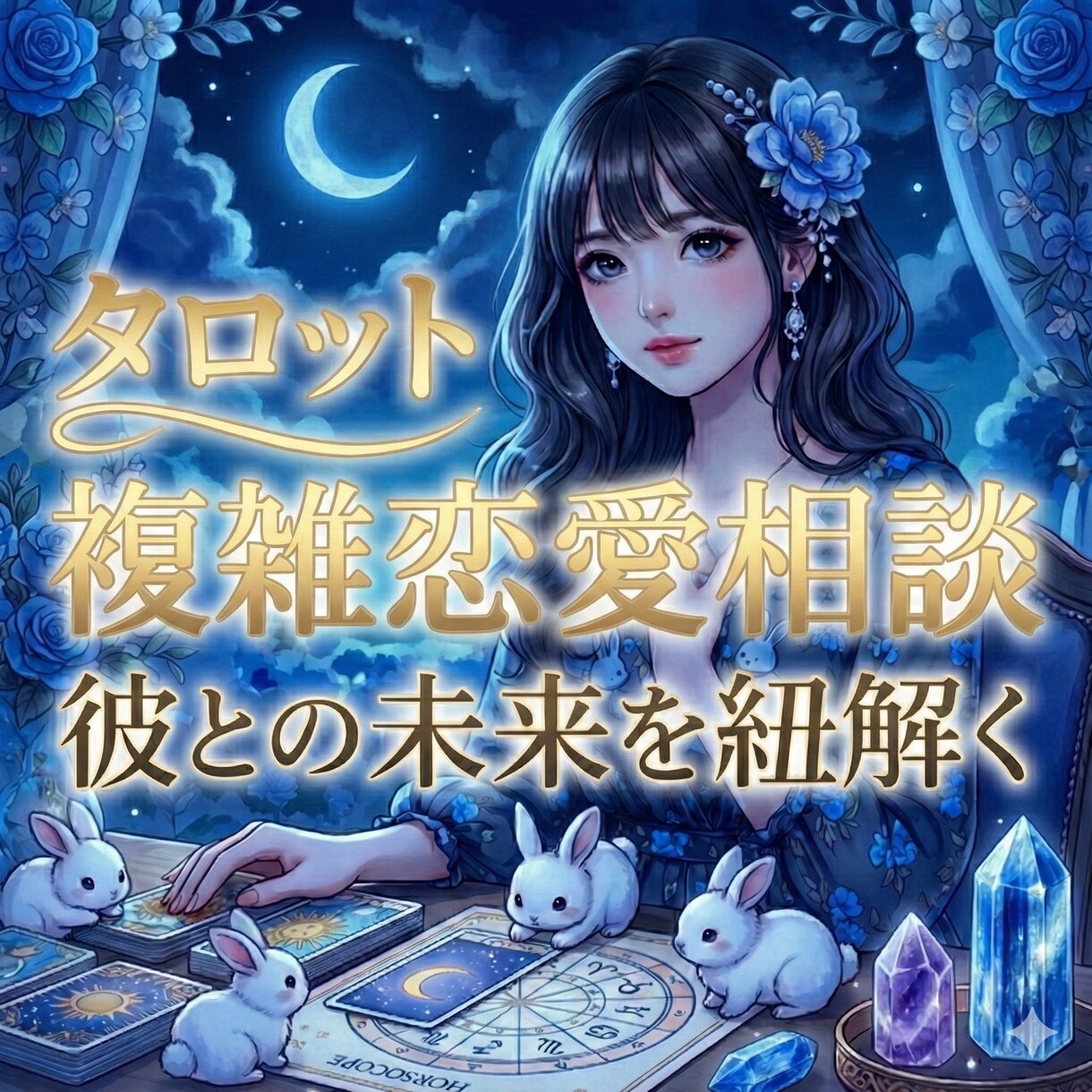 本格タロット占い|貴方の運命に寄り添います 本格タロット！最大１４枚引きでの鑑定です。 イメージ3