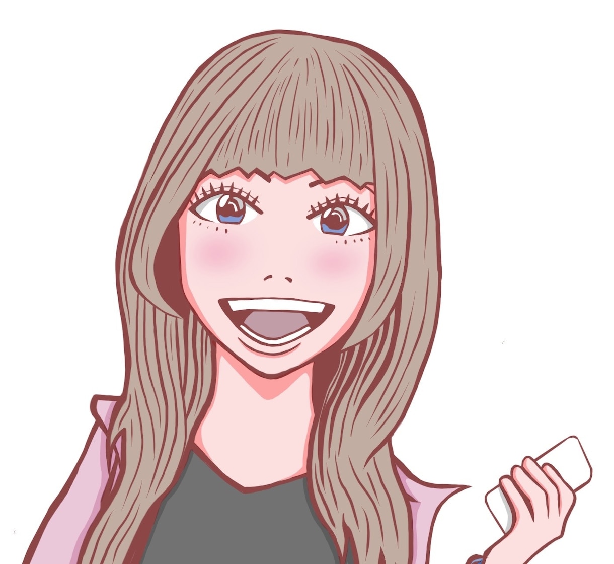 癒し♪デフォルメイラスト♪描きます 『SNS』や『ブログ』『名刺』可愛いイラストで人気者に！ イメージ3