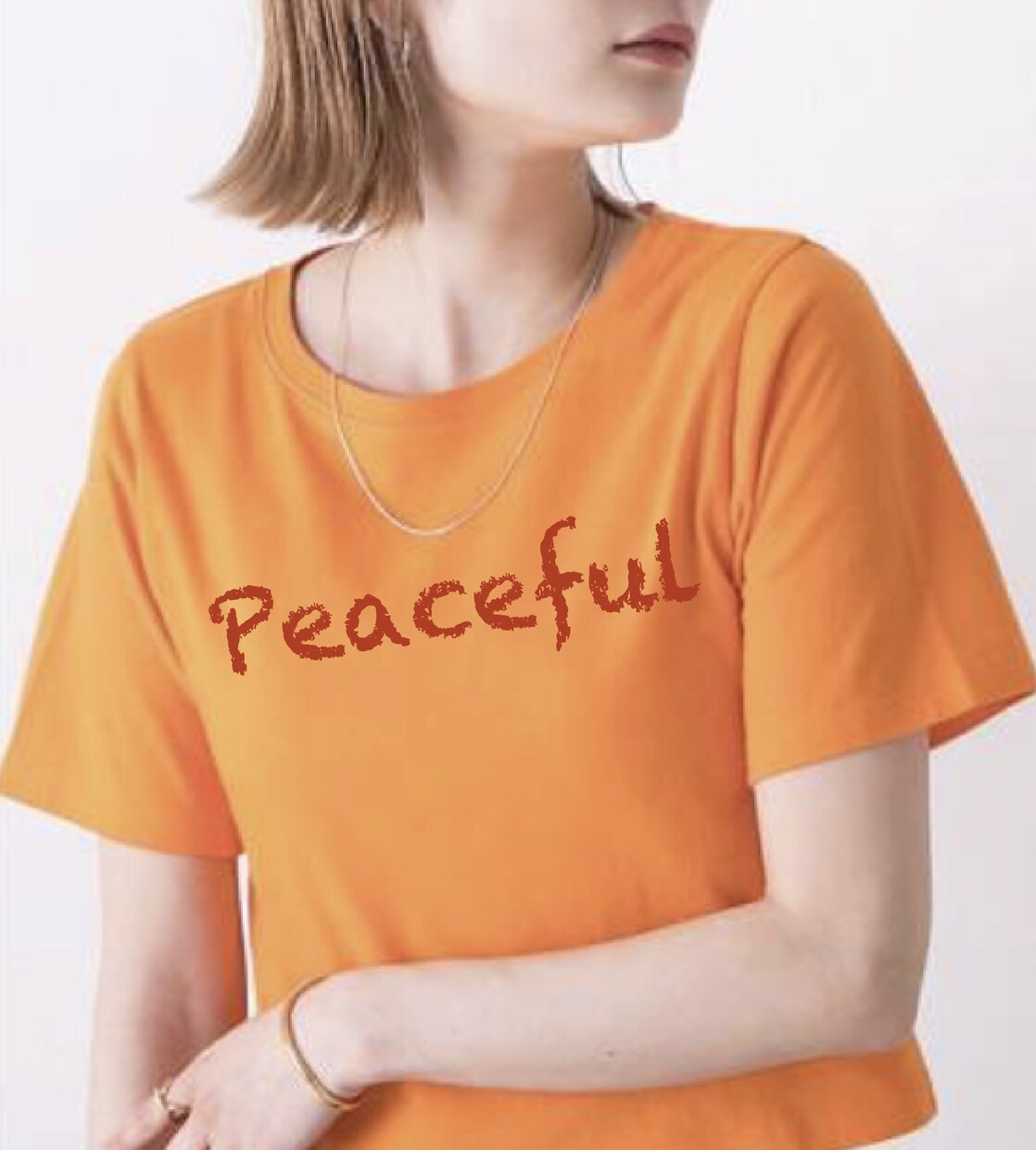 好きな英語の言葉をTシャツデザインします シンプルだからこそバランス大事！アパレル歴２２年のデザイナー イメージ6