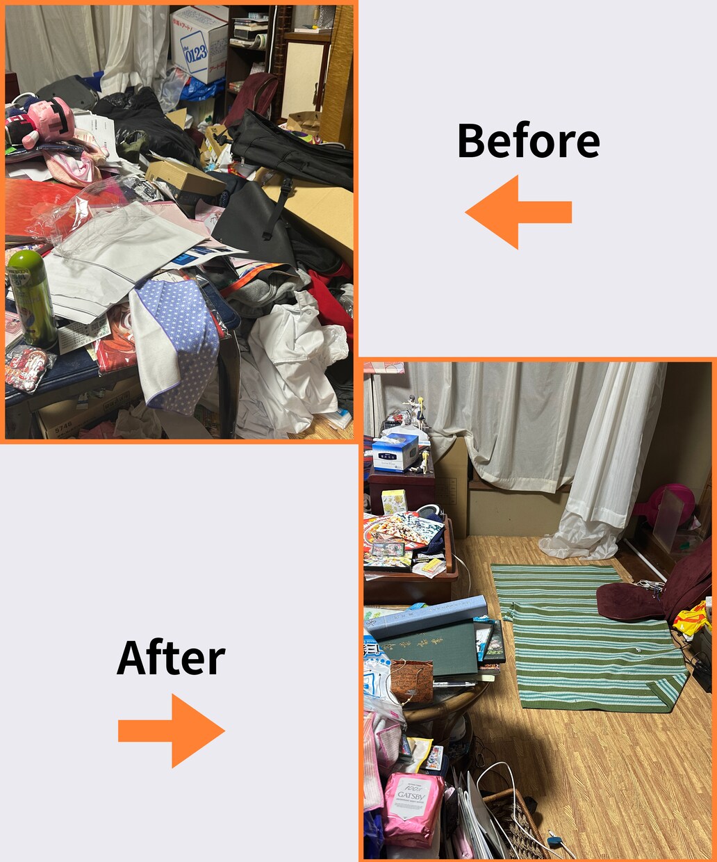 リバウドしない片付けサポートをします どこから片付け初めていいかわからない方にピッタリ イメージ3