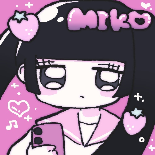 SNSアイコン用のかわいいイラストを描きます ♡最短一日！お顔アップのかわいいアイコンを描きます♡ イメージ2