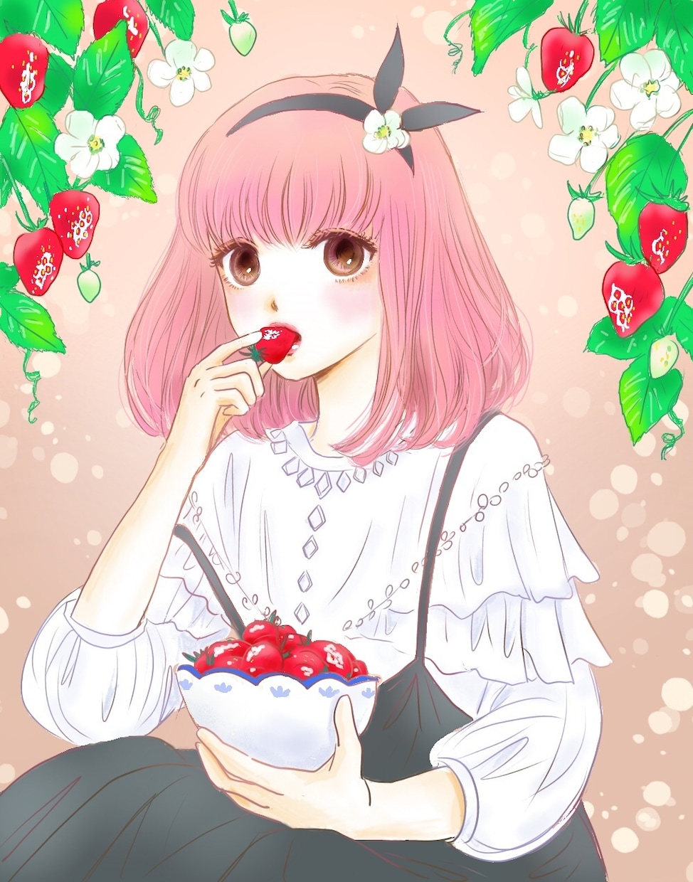 可愛い女の子のキャラクターをお描きします 女の子の可愛さを最大限に引き出します。 イメージ1