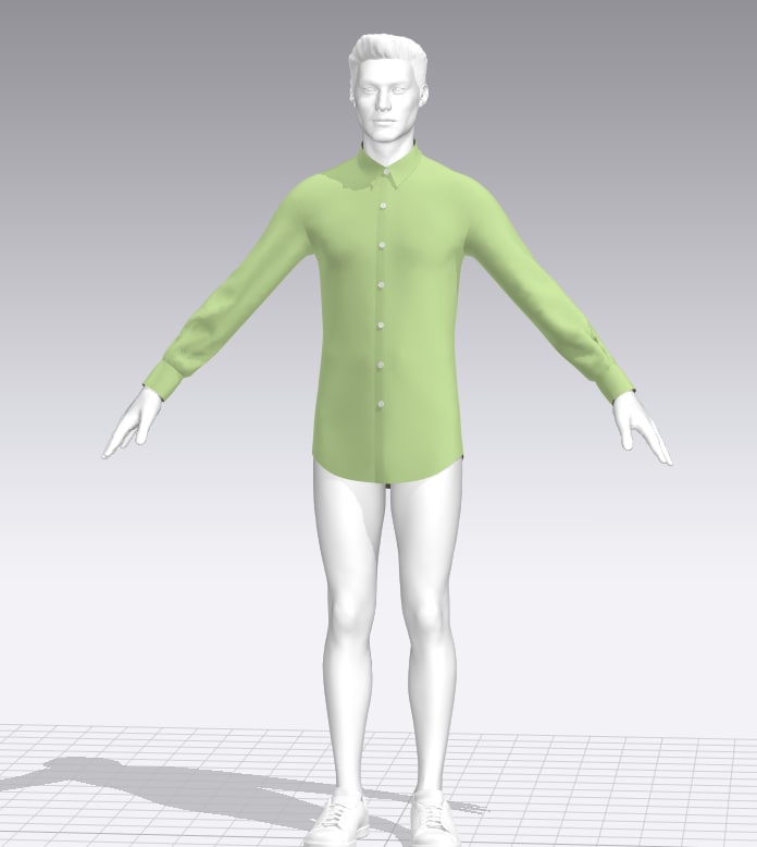 衣服の3Dモデリングデータを製作いたします 型紙からバーチャルサンプルを作成！商品の視覚化のお手伝い！ イメージ2