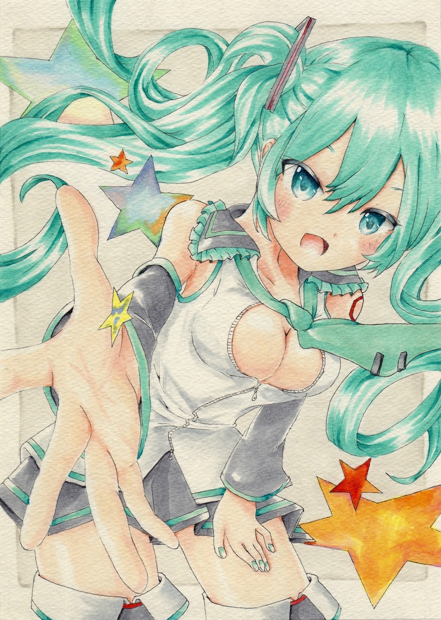 B5アナログイラストリクエスト承ります アナログでキャラクターを愛でる喜び イメージ3