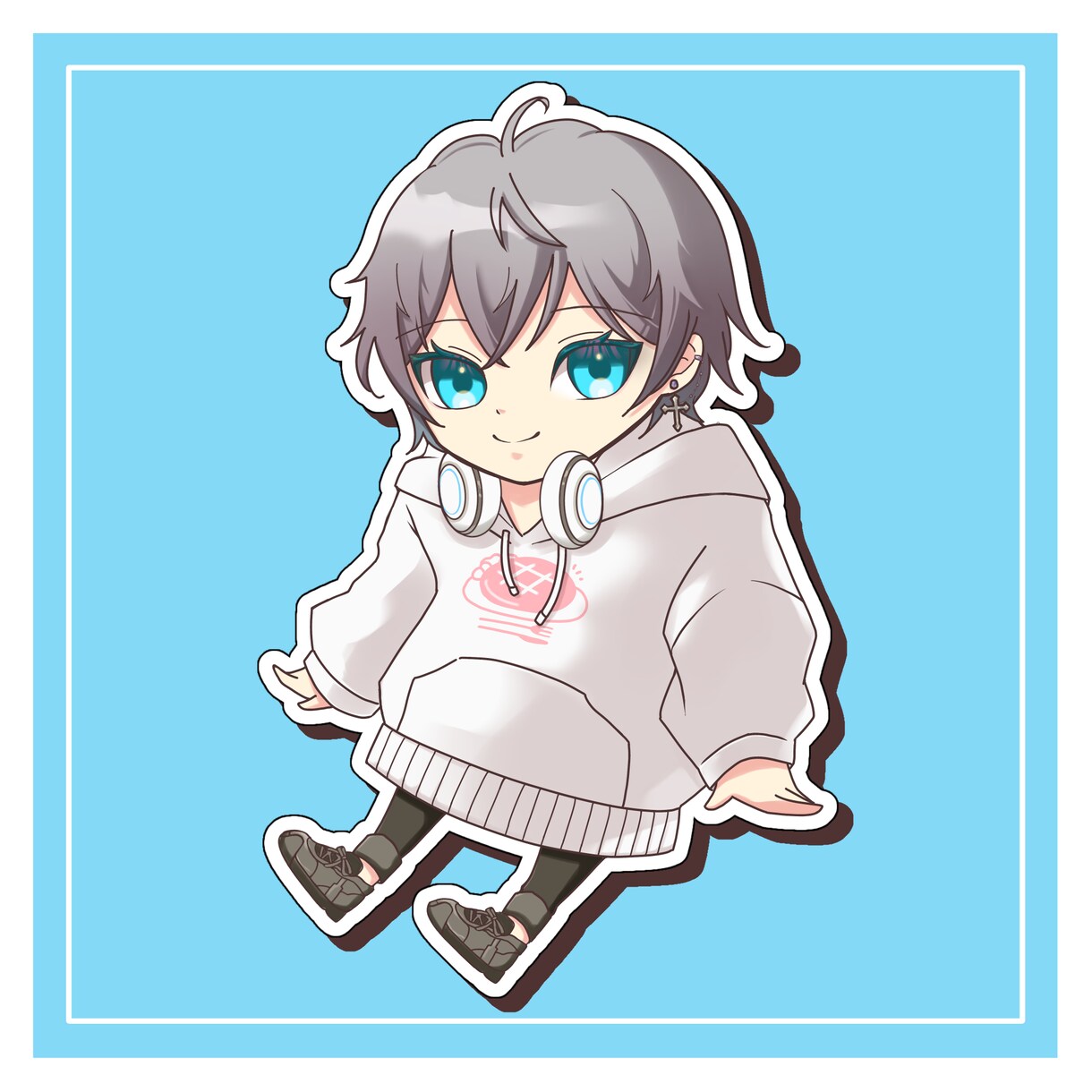 イキイキとしたミニキャライラスト描きます 可愛らしいポップさが得意です！グッズ制作にも使用可能♪ イメージ3
